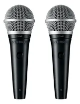 Comprar Kit 2 Micrófonos Shure Pga48-xlr Dinámicos Vocal Cardioides