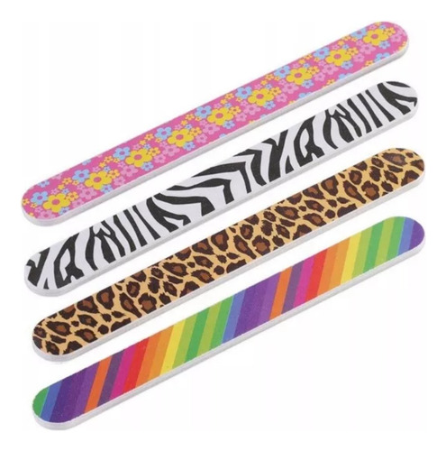 Lima Para Uñas Con Diseño 18 Cm Lote 50 Pz Mayoreo