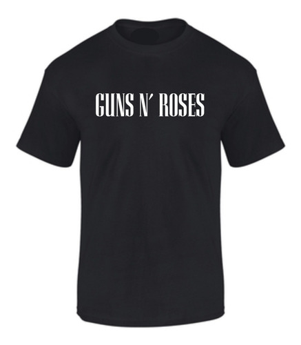 Camiseta Guns And Roses T-shirt  Algodon 100% 