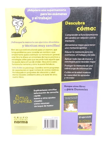 Cómo Mejorar La Memoria Para Dummies