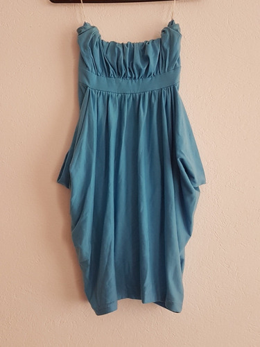Vestido Corto Azul De Noche Fiesta Playa Strapless Shasa S | MercadoLibre Vestido Corto Azul De Noche Fiesta Playa Strapless Shasa S | MercadoLibre