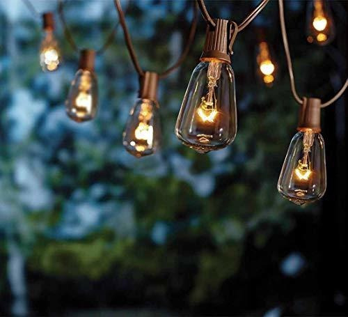 Luces De Cadena De Navidad Para Patio Al Aire Libre Gooth