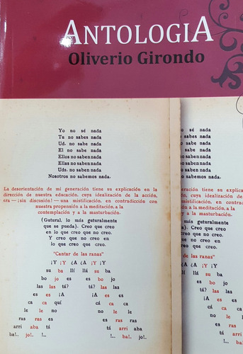 Antologia - Oliverio Girondo