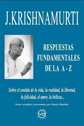 Libro J Krishnamurti Respuestas Fundamentales De La A Z -...