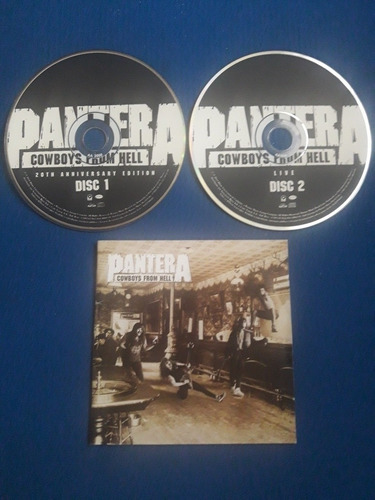 Cd Pantera Cowboys From Hell Duplo