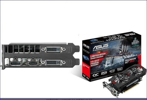 Tarjeta De Video 2gb Asus R7360-oc-2gd5