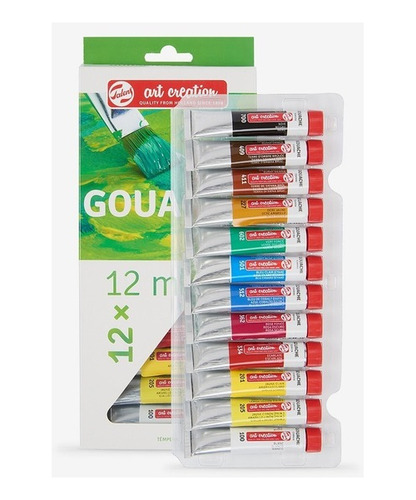 Tempera Gouache Talens Art Creation X 12 Colores.profesional