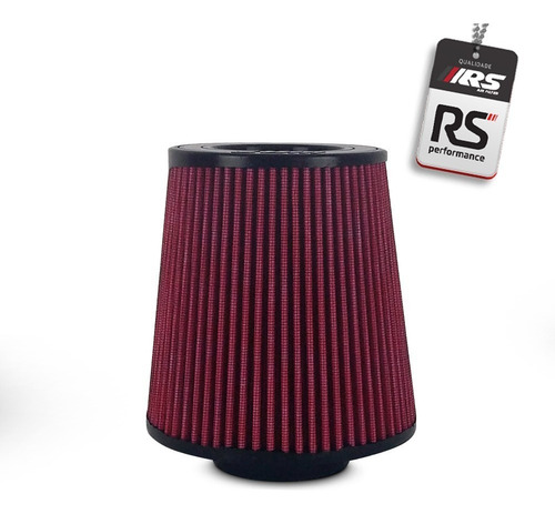 Filtro De Ar Esportivo Duplo Fluxo Rsd75150 Vermelho