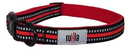 Ruhla Collar Rufina Interior Polar Para Perros M 6c Color Rojo