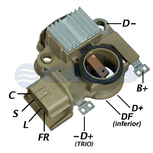 Regulador Gauss Mitsubishi 12v