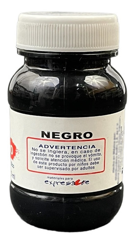 Imagen 2 de 3 de Gesso Atl Negro De 100 Ml.