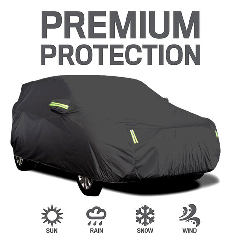 R0mpara Funda De Coche Completa Sedán Con Protector Solar