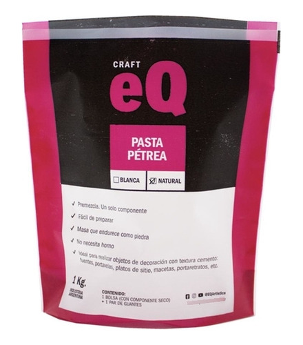 Pasta Petrea Marca Eq Arte 1 Kg