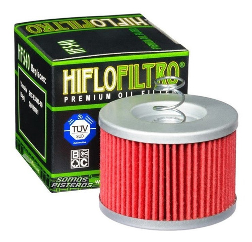 Filtro De Aceite Premium Hiflo Hf 540 Fz16 135 Pulsar