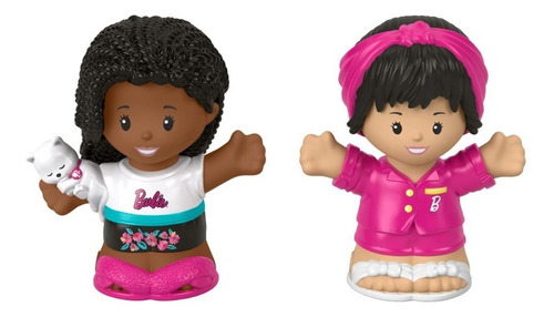 Juguete Para Bebes Fisher-price Little People Barbie Pijamad Color Multicolor