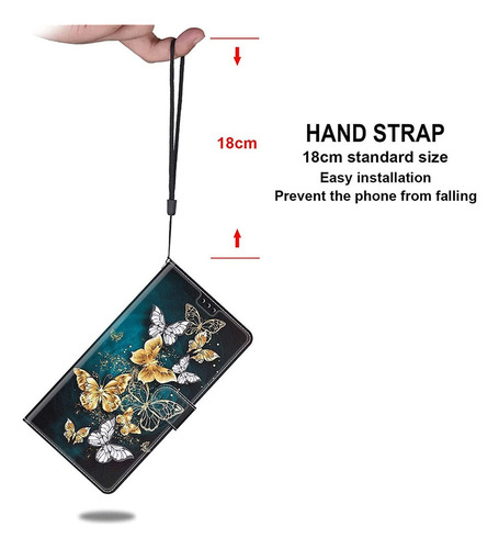 Funda Para Zte Blade A51 (tarjetero, Correa De Mu? Eca C8013