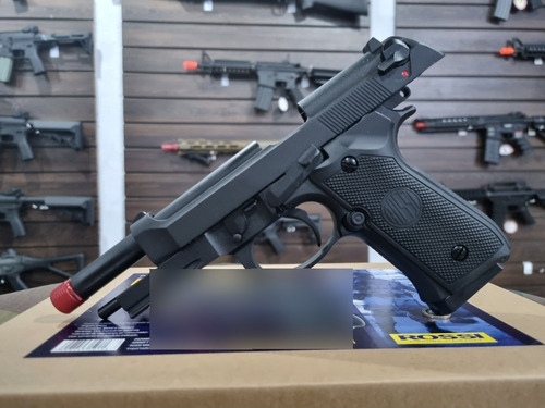 Imagem 9 de 9 de Airsoft Pistola Rossi Beretta M9 Fullmetal Blowback 6mm