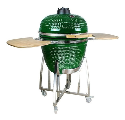 Kamado Grill 21 Cm  Altura 55 Cm Parrilla M Carbon + Funda