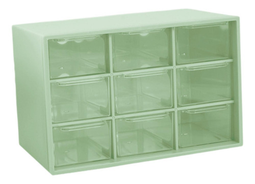 Mini Drawer Organizer Jewelry Storage Box Large Green