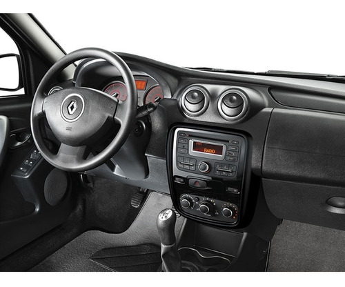Imagen 3 de 10 de Marco Adaptador Renault Duster Sandero Logan Doble Din