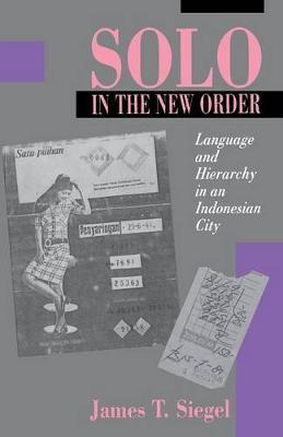 Libro Solo In The New Order : Language And Hierarchy In A...