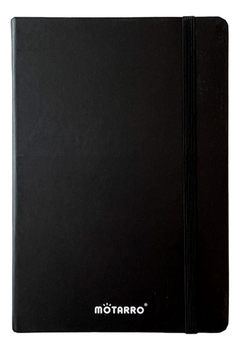 Libreta Negra A6 Tapa Dura 100 Hojas