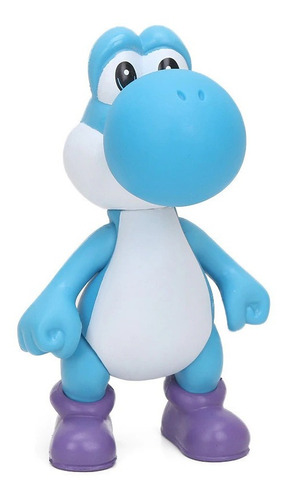 5 Figuras Yoshi Colores Super Mario Bros 13cm Envio Gratis