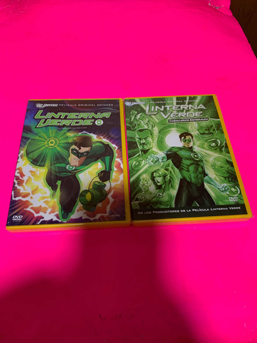 Linterna Verde Película Animada Dvd Dc Comics