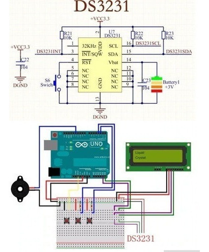 ' 5 Piezas De Modulo Reloj De Tiempo Real Ds3231 Rtc Con