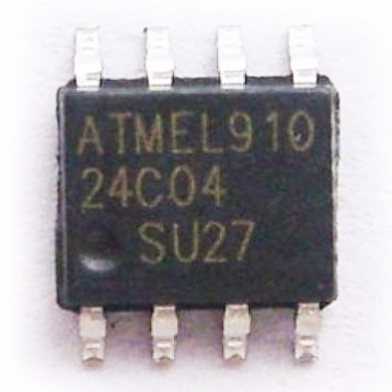 Memoria Eeprom At24c04n 24c04 Ecu Smd Tableros En Blister