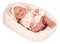 Comprar Muñeca Elegance Reborn 33cm Babyto Beige Con Capazo Reborn Arias