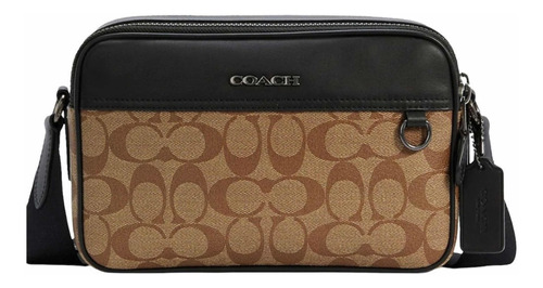 Bolsa Mariconera Coach Original De Hombre Elegante Fina