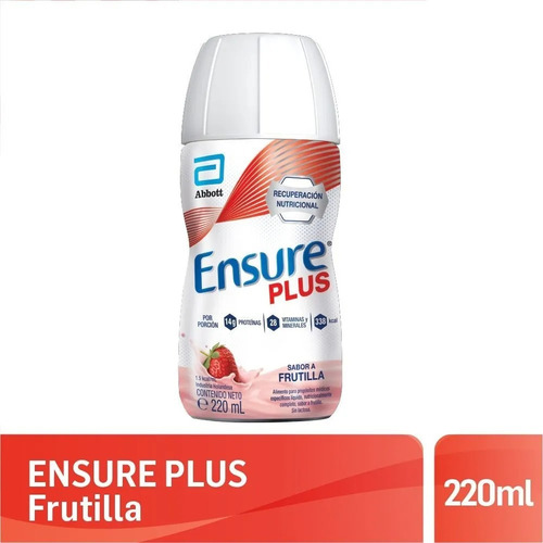 Ensure Plus Sabor Frutilla X 220ml