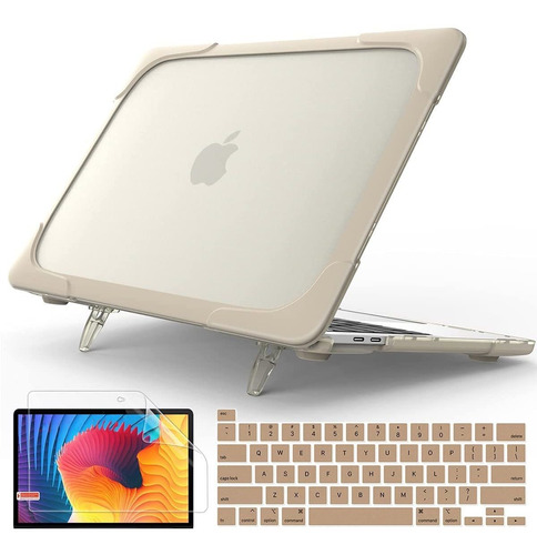 Funda Caqui Con Soporte Para Macbook Pro De 13 Pulgadas