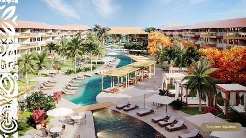 Imagem 12 de 20 de Lançamento De Luxo Na Praia De Muro Alto Porto De Galinhas | Apartamento 3 Quartos Com Varanda E Área De Lazer Com Piscina, Academia, Coworking, Quadra De Esportes E Muito Mais