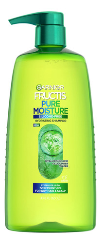 Shampoo Garnier Fructis Pure Moisture Hydrating 1l Para Dry