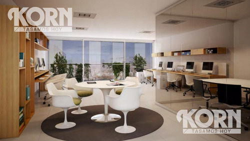 Venta Oficina De Planta Libre Con Patio En Belgrano - En Construccion