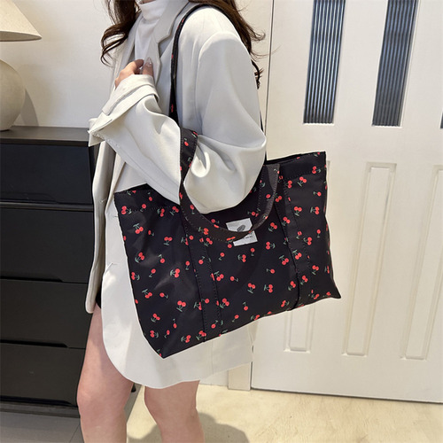 Para Bolso De Hombro A51b Con Estampado De Cerezas De Gran