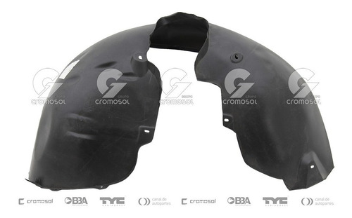 Imagen 2 de 8 de Guardaplast Delantero Para Vw Up! 2014 2015 2016 2017 Der