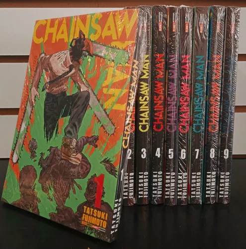 Kit Mangá Chainsaw Man Volume 1 Ao 4 Lacrado Panini