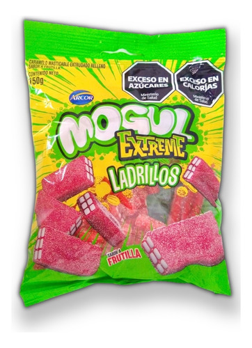 Mogul Extreme Ladrillos (pack X5un)   +barata La Golosineria