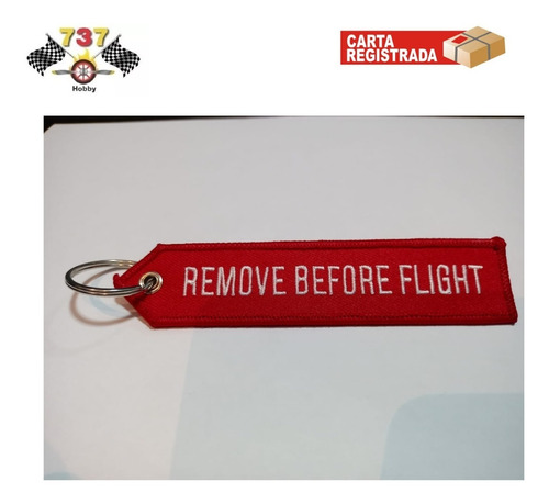 Remove Before Flight ( Chaveiro ) C R 