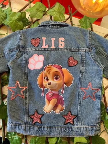 Jaqueta jeans infantil menina sales