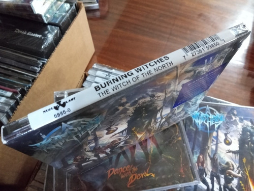 Imagen 2 de 6 de Burning Witches - The Witch Of The North - Cd Importado Usa