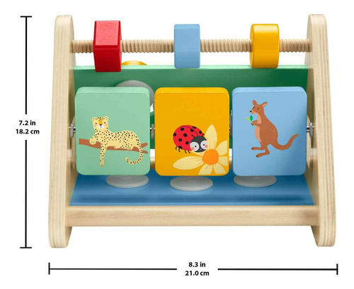 Fisher-price Juguete Triángulo De Actividades De Madera