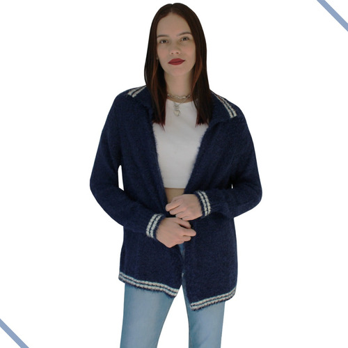 Cardigan Feminina Inverno Kimono Pelinho Moderno Blusa Frio