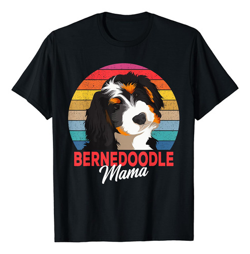 Bernedoodle Mama Dog Mom Owner - Polera Divertida Para Muj