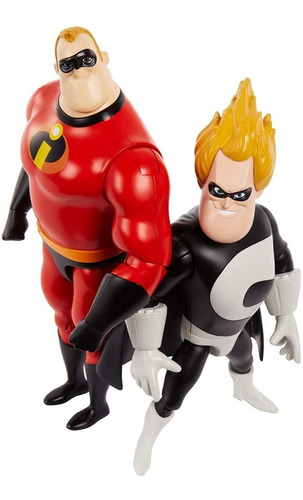 Pixar Los Increíbles Paquete De 2 Figura Mattel