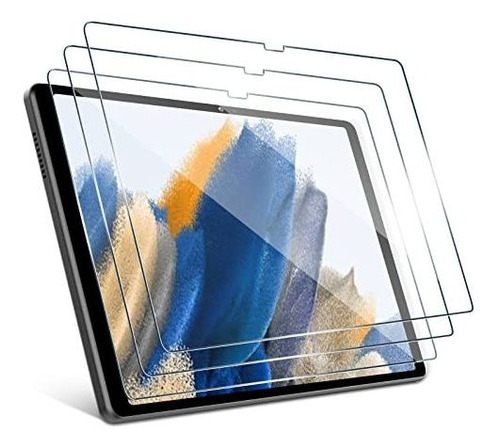 3 Vidrios Templados Para Samsung Tab A8 10.5 Sm-x200/x205