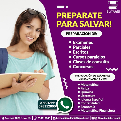 Imagen 2 de 5 de Matematica Fisica Quimica Clases Particulares Virtuales